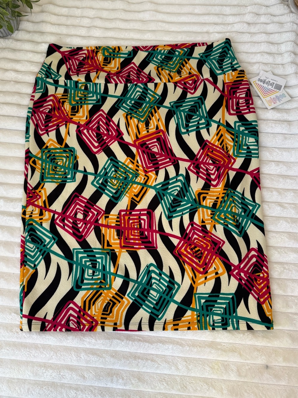LulaRoe Cassie Pencil Skirt Size 2X